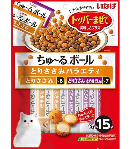 Amazon.co.jp: いなば まめちゅ～る とりささみ チーズ入り 12g×6袋 2